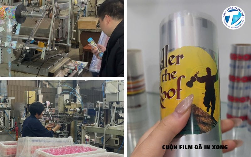 In trên ly nhựa, bao bì nhựa.... với máy ép nhiệt 